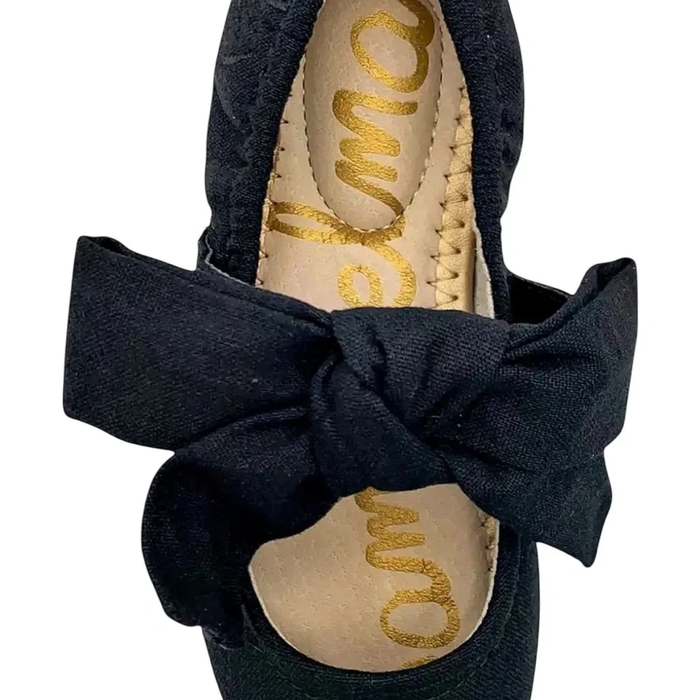 Sam‎ Edelman Kids' Girl's Felicity Mary Jane Flats in black NWT